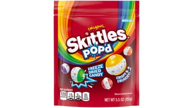 Skittles Pop'd Originals Freeze Dried Candy