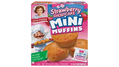 Little Debbie Strawberry Shortcake Flavored Mini Muffins