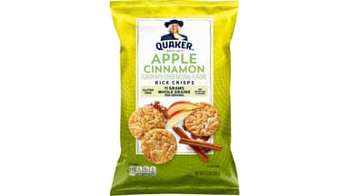 Quaker Oats Gluten Free Apple Cinnamon Flavor Rice Crisps