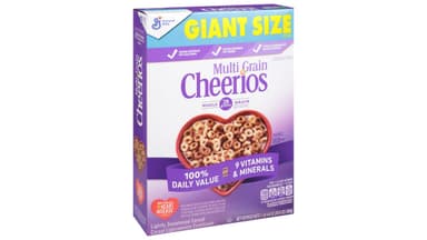 Cheerios Gluten Free Whole Grain Lightly Sweetened Multigrain Cereal Giant Size