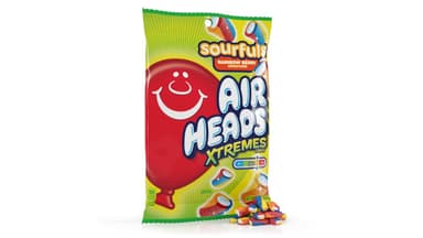 AirHeads Xtremes Sourfuls Rainbow Berry Chewy Candy