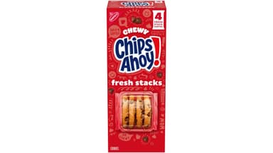 Chips Ahoy! Chewy Gooey Fresh Stacks Travel Snacks Chocolate Chip Cookies