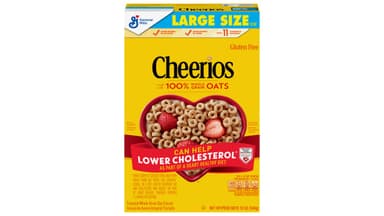 Cheerios Gluten Free Large Size Cereal with Whole Grain Oats