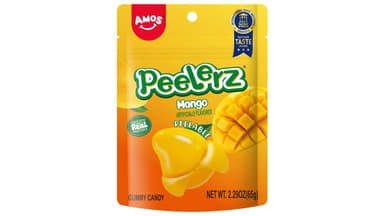 AMOS Peelerz Mango Gummy Checklane Candy