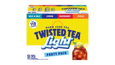 Twisted Tea Light Hard Iced Tea Cans Variety