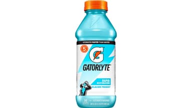 Gatorade G Gatorlyte Glacier Freeze Rapid Rehydration Electrolyte Beverage