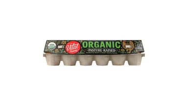 Vital Farms Organic Pasture Raised Grade A Large Eggs