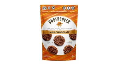 Undercover Milk Chocolate Quinoa Crisps