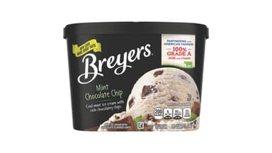 Breyers Mint Chocolate Chip Ice Cream