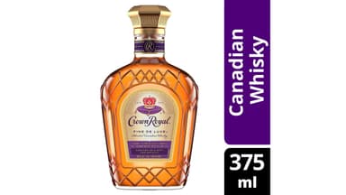 Crown Royal Fine De Luxe 80 Proof Blended Canadian Whisky Glass