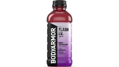 Bodyarmor Flash I.V. Grape Rapid Rehydration Electrolyte Beverage