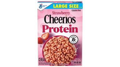 Cheerios Strawberry Protein Breakfast Cereal Large Size