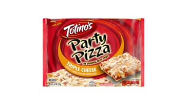 Totino's Party Pizza Frozen Original Crisp Crust Triple Cheese Snack