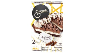Edwards Singles Real Chocolate Desserts Creme Pie Slices