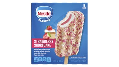 Nestle Frozen Dairy Strawberry Shortcake Dessert Bars