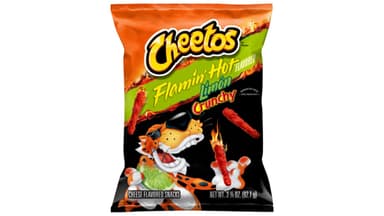 Cheetos Flamin Hot Crunchy Limon Cheese Flavored Snacks