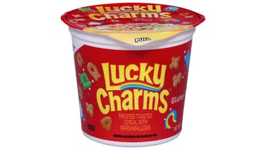 Lucky Charms Gluten Free Frosted Toasted Cereal with Marshmallows