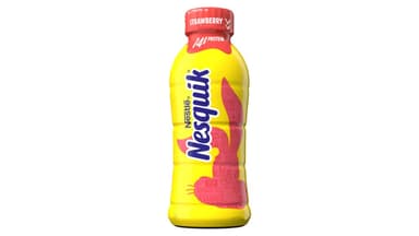 Nesquik Low Fat Strawberry Flavored Milk