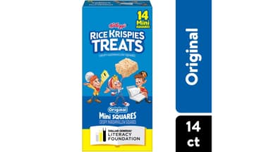 Rice Krispies Treats Original Mini Crispy Marshmallow Squares