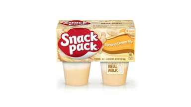 Hunt's Snack Pack Banana Cream Pie Pudding Cups