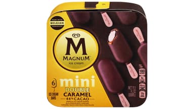 Magnum Ice Cream Double Caramel 44% Cacao Mini Ice Cream Bars