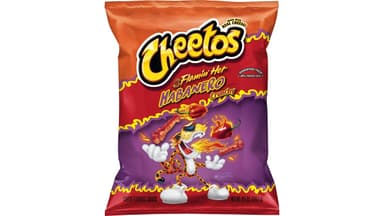 Cheetos Flamin Hot Crunchy Habanero Cheese Flavored Snacks