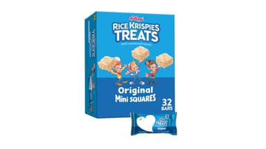 Rice Krispies Treats Original Crispy Mini Marshmallow Square Snack Bars