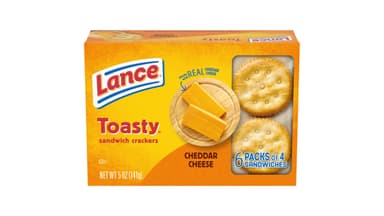 Lance Toasty Cheddar Cheese Sandwich Crackers