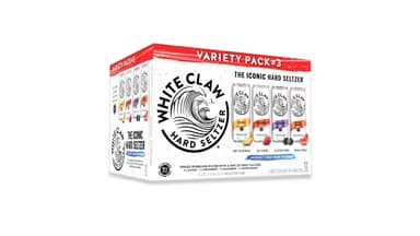 White Claw Gluten Free Hard Seltzer Variety Pack No. 3
