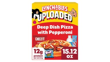 Lunchables Uploaded Deep Dish Pepperoni Pizza Snack Kit