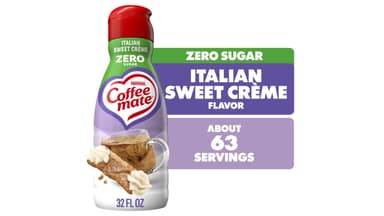 Coffee-Mate Zero Sugar Italian Sweet Creme Flavored Coffee Creamer