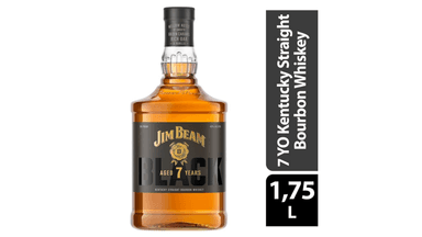 Jim Beam 90 Proof Black Kentucky Straight 7 Year Bourbon Whiskey