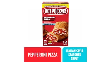 Hot Pockets Frozen Italian Style Crust Pepperoni Pizza Sandwiches