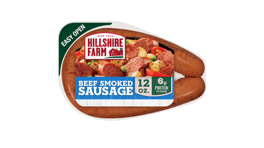 Hillshire Farm Fully Cooked Smoked Beef Sausage