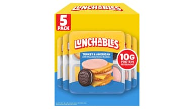 Lunchables Turkey and American Cheese Cracker Stackers