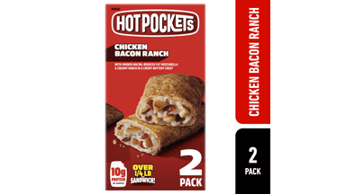 Hot Pockets Chicken Bacon Ranch Sandwich Snacks