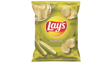 Lay's Dill Pickle Flavored Potato Chips