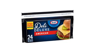 Kraft Cheese Deli Deluxe Sliced American Cheese