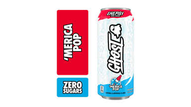 GHOST Energy Zero Sugar 'Merica Pop Energy Drink