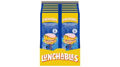 Lunchables Turkey and Cheddar Cracker Snack Combos