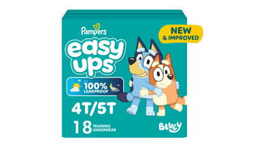 Pampers x Bluey Easy Ups Boys Training Underwear 4T-5T Size 6