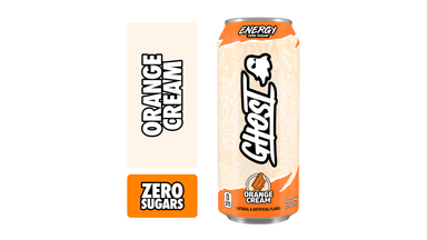 GHOST Energy Zero Sugar Orange Cream Energy Drink