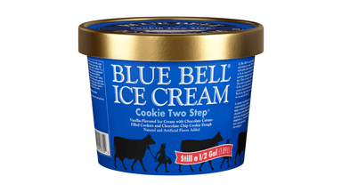 Blue Bell Cookie Two Step Ice Cream