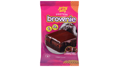 Prime Bites Chocolate Glazed Donut Protein Brownie