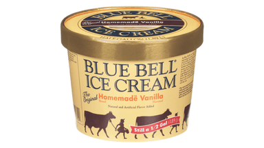 Blue Bell Homemade Vanilla Ice Cream