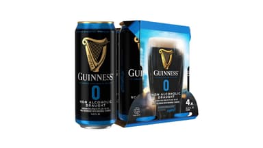 Guinness 0 Non-Alcoholic Draught Import Beer