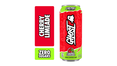 GHOST Energy Zero Sugar Cherry Limeade Energy Drink