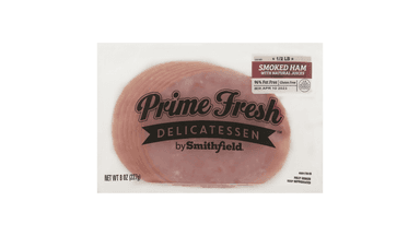 Prime Fresh Delicatessen Gluten Free USDA Inspected in Natural Juices Smoked Ham