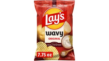 Lay's Wavy Gluten Free Original Potato Chips
