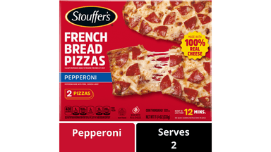 Stouffer's Pepperoni French Bread Pizzas